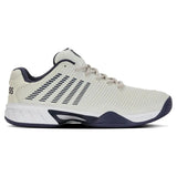 Men's Hypercourt Express 2 2E Width Tennis Shoes Gray White Peacoat-Footwear-K-Swiss-86613-090S23-21-Tennis Express
