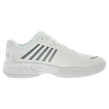 Juniors' Hypercourt Express 2 Tennis Shoes White and Black-Footwear-K-Swiss-86613-102F20-2-Tennis Express