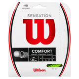 Sensation 16g Neon Green Tennis String-Strings-Wilson-86828-DEFAULT-L-Tennis Express