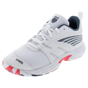 Juniors' SpeedTrac Tennis Shoes White and Stargazer,Footwear,K-Swiss,1Y,White,Tennis Express,87392-129S25_62751401-2ac1-41b6-819b-43b26b3d979c