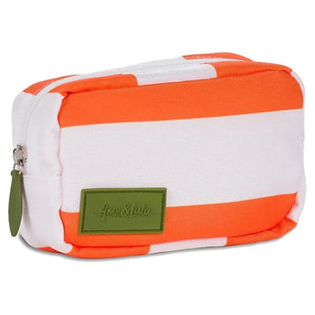 Women's Mini Pouch-Bags-Ame and Lulu-87481-ORANGEWHT-L-Tennis Express