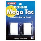 Mega Tac Pickleball Overgrip 2 Pack-Accessories-Tourna-90511-WHITE-L-4-[Sku]-Tennis Express