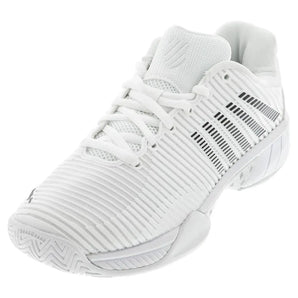 Women's Hypercourt Express 2 Tennis Shoes White and Black-Footwear-K-Swiss-90937-DEFAULT-L-Tennis Express