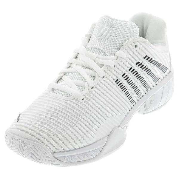 Women's Hypercourt Express 2 Tennis Shoes White and Black-Footwear-K-Swiss-90937-DEFAULT-L-Tennis Express
