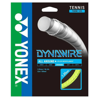 Dynawire Synthetic Gut Tennis String-Strings-Yonex-91166-YELLOW-L-Tennis Express