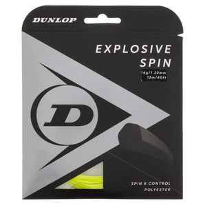 Explosive Spin Yellow 16G Tennis String-Strings-Dunlop-91224-DEFAULT-L-Tennis Express