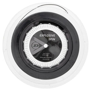 Explosive Spin Black 17G Tennis String Reel-Strings-Dunlop-91228-DEFAULT-L-Tennis Express