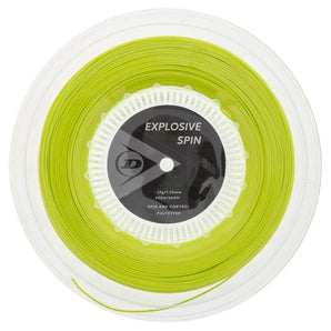 Explosive Spin Yellow 17G Tennis String Reel-Strings-Dunlop-91230-DEFAULT-L-Tennis Express