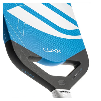 Luxx Control Air Invikta - InfiniGrit Pickelball Paddle Blue-Racquets-Selkirk-9137-LCIB-3-Tennis Express