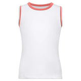 Girls' Full Back Tennis Tank-Apparel-Fila-92126-101_WHITEC_CRL-L-Tennis Express