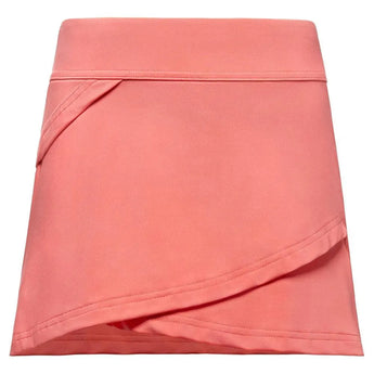 Girls' Tiered Tennis Skort-Apparel-Fila-92127-679_CALYPSO_CORAL-L-Tennis Express