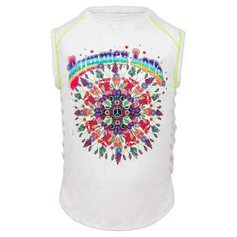 Girls' Tennis Muscle Tank-Apparel-Lucky In Love-92152-11955_SUMMER_LOVE-L-Tennis Express
