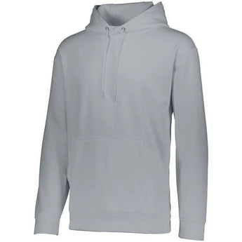Youth Wicking Fleece Hoodie-Apparel-Augusta-92368-009_GREY-L-Tennis Express