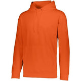 Youth Wicking Fleece Hoodie-Apparel-Augusta-92368-029_ORANGE-L-Tennis Express