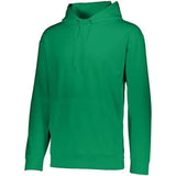 Youth Wicking Fleece Hoodie-Apparel-Augusta-92368-030_KELLY-L-Tennis Express