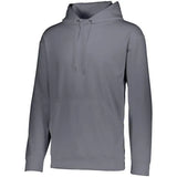 Youth Wicking Fleece Hoodie-Apparel-Augusta-92368-059_GRAPHITE-L-Tennis Express