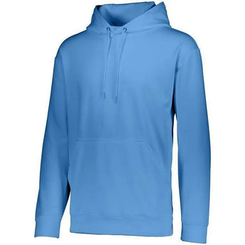Youth Wicking Fleece Hoodie-Apparel-Augusta-92368-089_LIGHT_BLUE-L-Tennis Express