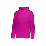 Youth Wicking Fleece Hoodie-Apparel-Augusta-92368-809_PWR_PINK-L-Tennis Express