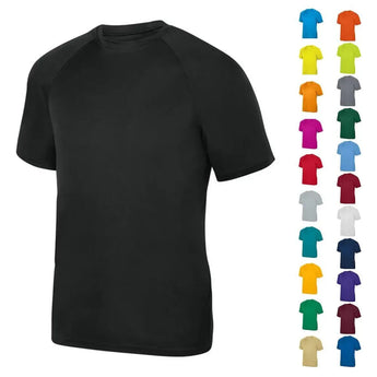 Youth Shadow Tonal Tee-Apparel-Augusta-92372-DEFAULT-L-Tennis Express