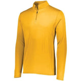Youth Attain Wicking 1/4 Zip-Apparel-Augusta-92375-025_GOLD-L-Tennis Express