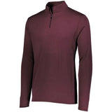 Youth Attain Wicking 1/4 Zip-Apparel-Augusta-92375-045_MAROON-L-Tennis Express