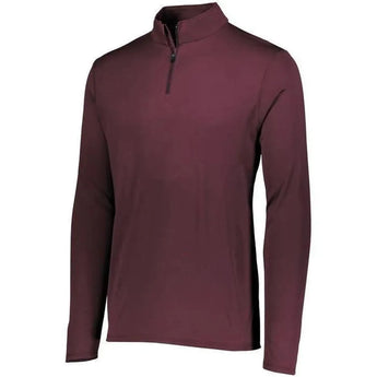 Youth Attain Wicking 1/4 Zip-Apparel-Augusta-92375-045_MAROON-L-Tennis Express
