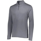 Youth Attain Wicking 1/4 Zip-Apparel-Augusta-92375-059_GRAPHITE-L-Tennis Express