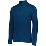 Youth Attain Wicking 1/4 Zip-Apparel-Augusta-92375-065_NAVY-L-Tennis Express