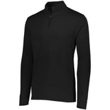 Youth Attain Wicking 1/4 Zip-Apparel-Augusta-92375-080_BLACK-L-Tennis Express
