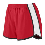 Girls' Pulse Team Shorts-Apparel-Augusta-92381-133_RED-L-Tennis Express