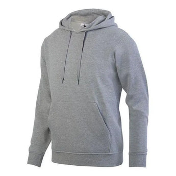 Youth 60/40 Fleece Hoodie-Apparel-Augusta-92383-017_CHARCOAL_HTR-L-Tennis Express