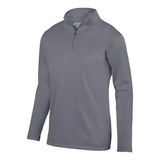 Youth Wicking Fleece Pullover-Apparel-Augusta-92384-059_GRAPHITE-L-Tennis Express