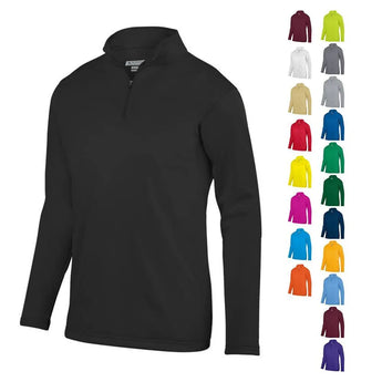 Youth Wicking Fleece Pullover-Apparel-Augusta-92384-DEFAULT-L-Tennis Express