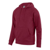 Youth Wicking Fleece Pullover-Apparel-Augusta-92384-J36_CARDINAL-L-Tennis Express
