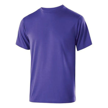 Youth Gauge Short Sleeve-Apparel-Holloway-92387-050_PURPLE-L-Tennis Express
