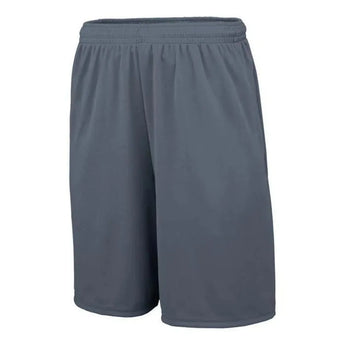 Men's Training Shorts-Apparel-Augusta-92410-059_GRAPHITE-L-Tennis Express