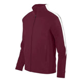 Men's Medalist Jacket 2.0-Apparel-Augusta-92412-380_MAROONWHITE-L-Tennis Express