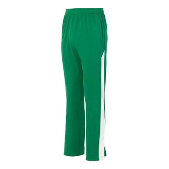 Men's Medalist Pant 2.0-Apparel-Augusta-92416-340_KELLY_GRNWHT-L-Tennis Express