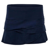 Women's Scallop Tennis Skort Midnight-Apparel-Lucky In Love-93191-DEFAULT-L-Tennis Express