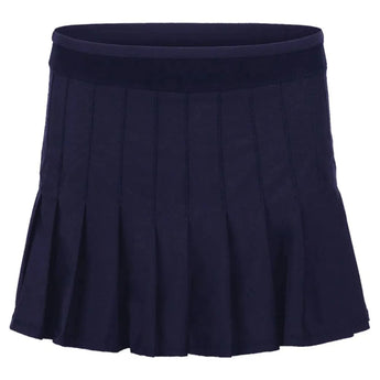 Women's Long Retro Pleated Tennis Skort-Apparel-Lucky In Love-93195-401_MIDNIGHT-L_7d3ebf86-8902-4b9a-bc68-e620adea472e-Tennis Express