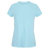 Women's UV Short Sleeve Tennis Top-Apparel-Sofibella-93239-CLOUD-L-Tennis Express