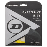 Explosive Bite Yellow 17G Tennis String-Strings-Dunlop-93428-DEFAULT-L-Tennis Express