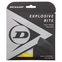 Explosive Bite Yellow 17G Tennis String-Strings-Dunlop-93428-DEFAULT-L-Tennis Express