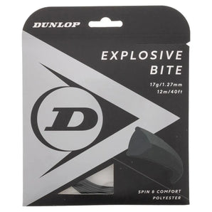 Explosive Bite Black 17G Tennis String-Strings-Dunlop-93431-DEFAULT-L-Tennis Express
