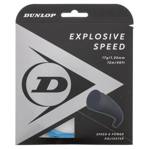 Explosive Speed Blue 17G Tennis String-Strings-Dunlop-93432-DEFAULT-L-Tennis Express
