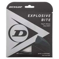 Explosive Bite Black 16G Tennis String-Strings-Dunlop-93434-DEFAULT-L-Tennis Express
