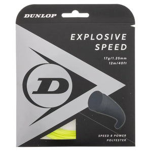 Explosive Speed Yellow 17G Tennis String-Strings-Dunlop-93436-DEFAULT-L-Tennis Express