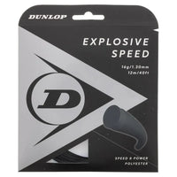 Explosive Speed Black 16G Tennis String-Strings-Dunlop-93438-DEFAULT-L-Tennis Express