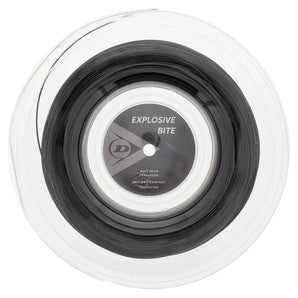 Explosive Bite Black 16G Tennis String Reel-Strings-Dunlop-93439-DEFAULT-L-Tennis Express