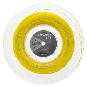 Explosive Bite Yellow 17G Tennis String Reel-Strings-Dunlop-93441-DEFAULT-L-Tennis Express